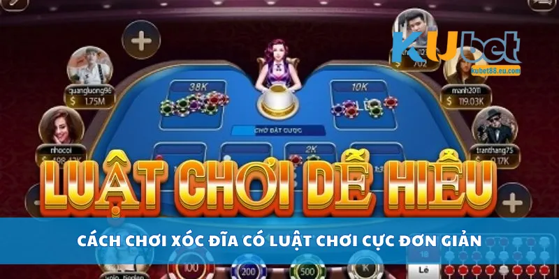 Cách chơi xóc đĩa có luật chơi cực đơn giản