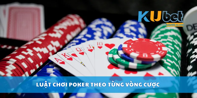 Luật chơi poker theo từng vòng cược